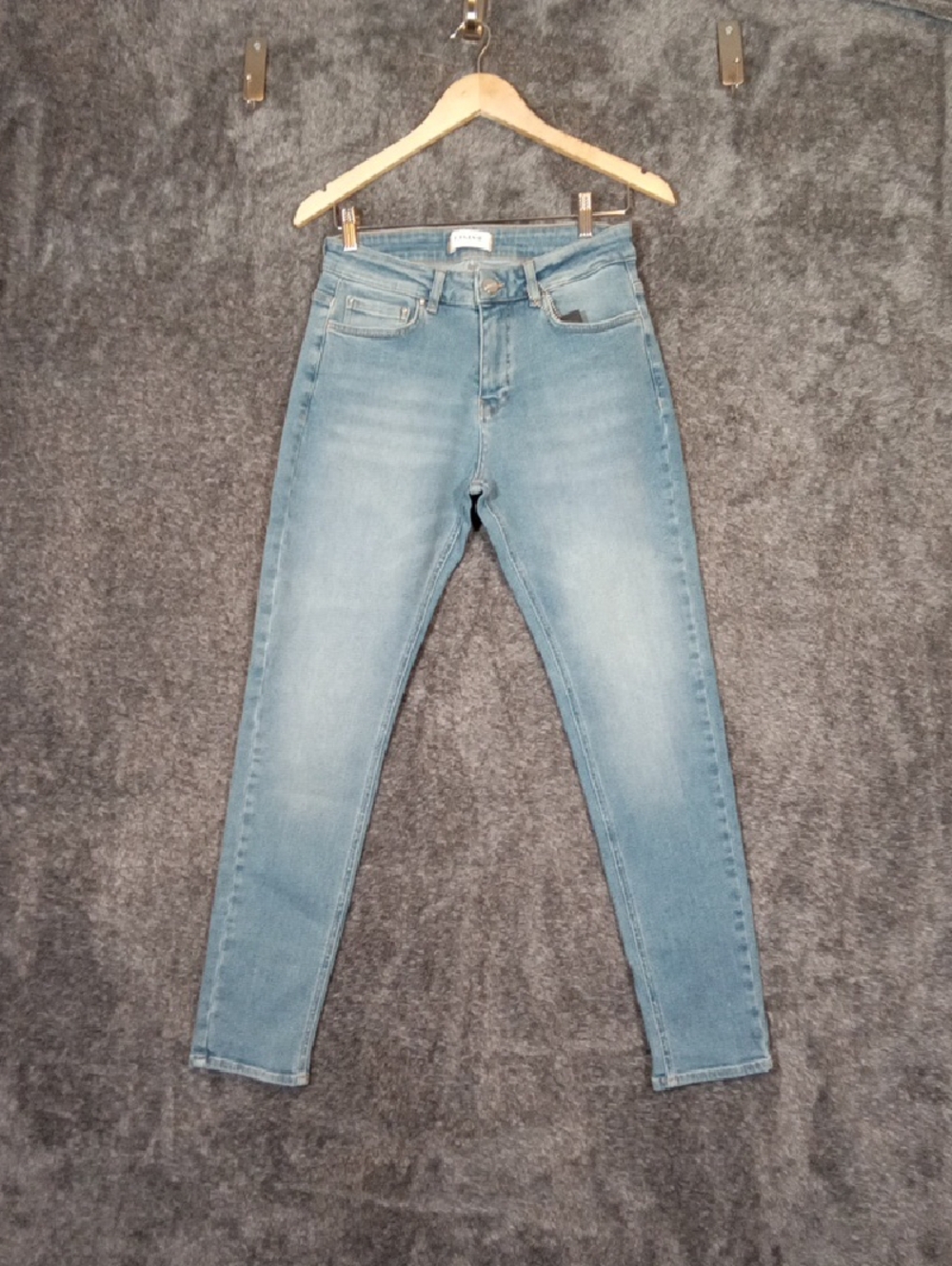 Legend London Slim Fit Jeans 2.0 Light Blue Streetwear Casual Mens 28